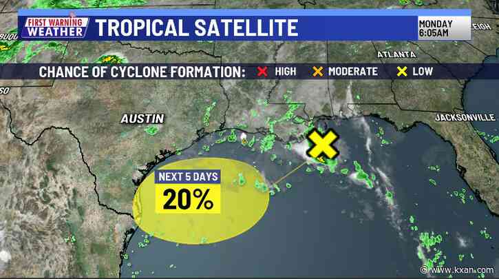 FIRST WARNING: Tropical low could boost rain chances this week