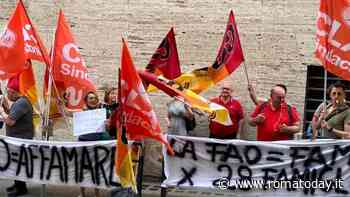 Chiusi bar e mensa della Fao, la protesta sotto il ministero del lavoro