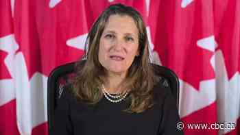 Ottawa trying to balance spending with helping Canadians, Freeland says - CBC.ca