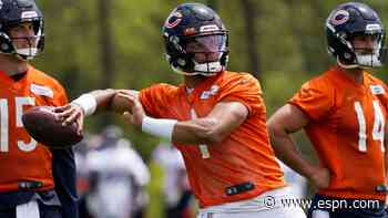 'He wants to take over the league': Bears impressed with Justin Fields' growth