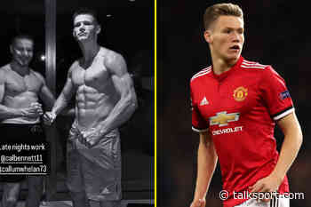 Scott McTominay shows off ripped physique in impressive body transformation as Manchester United star gets... - talkSPORT