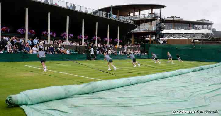 Erste Regenunterbrechung in Wimbledon – Marterer betroffen