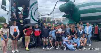 Zesdejaars Beveren-Leie leren over dode hoek - Het Laatste Nieuws