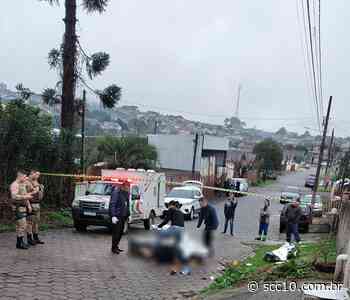 Homem é morto a facadas no bairro da Penha em Lages - SCC10