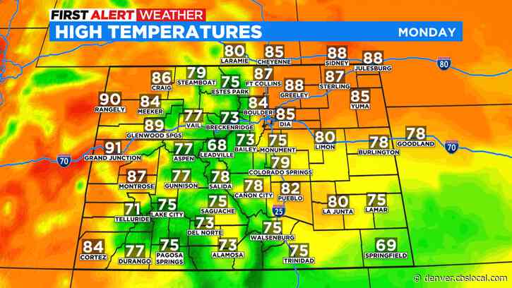 Colorado Weather: Feeling More Like Late June With Hot Temps On The Way