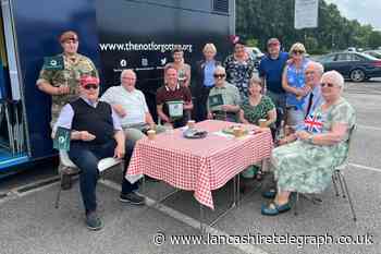 Preston: Coronation Street’s Antony Cotton supports The Not Forgotten bus tour