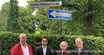 Zeichen gegen Antisemitismus: Stadt Herzogenrath benennt Straße nach Carolina Goldsteen - Aachener Zeitung