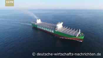 China liefert größtes Containerschiff der Welt aus – nach Taiwan