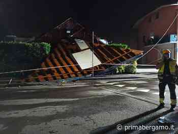 Tromba d'aria a Seriate, scoperchiato il tetto di una casa a Cassinone - Prima Bergamo