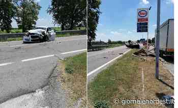 Oderzo/2 feriti per una carambola sulla Postumia – Giornale Nord Est - giornalenordest