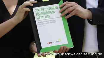 Schwarz-grüner Koalitionsvertrag für NRW ist unterschrieben