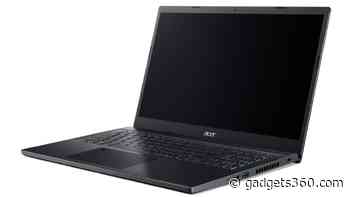 Acer Aspire 7 Refreshed With 12th Gen Intel Core i5 Chip, GeForce GTX 1650 GPU in India: Details