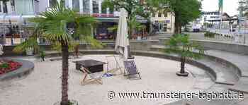 Brunnen am Bahnhof ist undicht – Sanierung nach wie vor nicht in Sicht - Traunsteiner Tagblatt