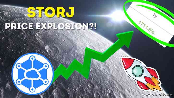 Storj (STORJ) – A Relatively Unheard Crypto – Leads Gainers With 30% Rally - NewsBTC