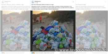 Lo spettacolo dell'inciviltà e dell'assenza di cassonetti conquista i tarantini - La Voce di Manduria