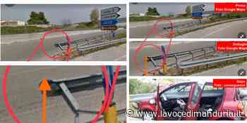Da Google Maps le possibili cause della tragedia del guardrail che ha ucciso la tarantina Musolino - La Voce di Manduria