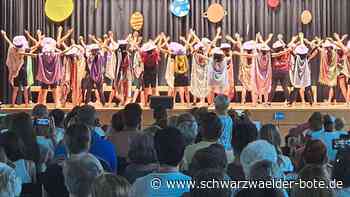 Grundschule Mötzingen: Aufführung  bei Hocketse begeistert das Publikum