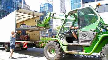 Jenoptik baut Abbeplatz in Jena zum Partygelände um