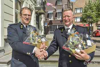 Machtsoverdracht bij het vrijwillig brandweerkorps in Wervik - KW.be - KW.be