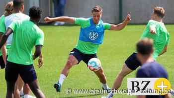 Mit Fischer ist jetzt der erste VfL-Neuzugang im Training dabei