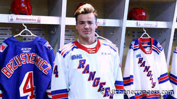 Hunter Brzustewicz commits to Kitchener – Kitchener Rangers - Kitchener Rangers