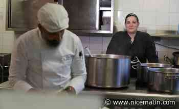 Plus jeune cheffe étoilée de France, la Niçoise Julia Sedefdjian imagine la carte du "Calade", la table estivale du "Radisson Blu" à Nice