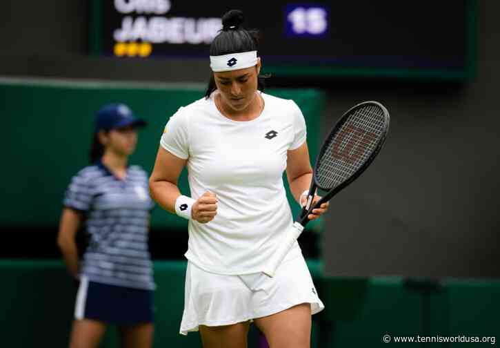 Wimbledon: New world no. 2 Ons Jabeur speeds into 2R to mark the occasion