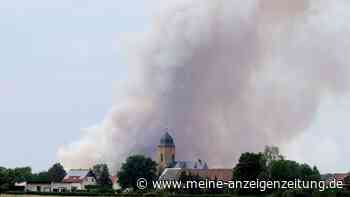 Waldbrand in Gohrischheide ausgebreitet - Hitze und Wind