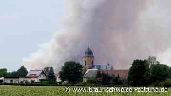 Waldbrand in Gohrischheide ausgebreitet - Hitze und Wind