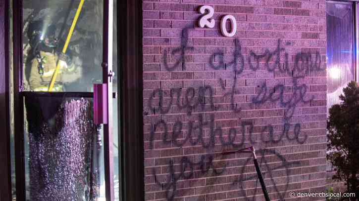 Longmont police continue investigation into weekend vandalism, arson at Life Choices building