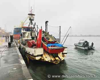 Marinha apreende embarcação pesqueira irregular durante Operação “Ágata Arco Sul-Sudeste 2022” - Defesa em Foco