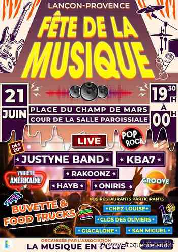 Fête de la Musique à Lançon-Provence - 21/06/2022 - Lancon-Provence - Frequence-Sud.fr