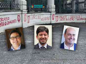 Scritte no vax allo Spallanzani, "una follia" ad opera di "vigliacchi" - www.dimensioneinfermiere.it