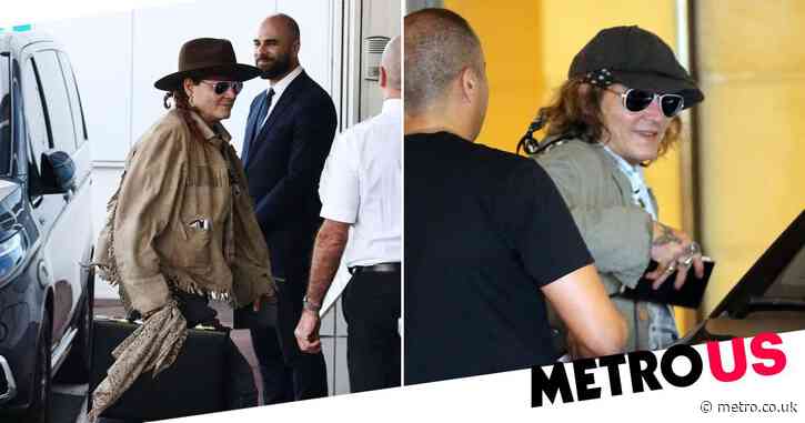 Johnny Depp to star as French king as he arrives in Paris to film first movie since winning Amber Heard defamation trial