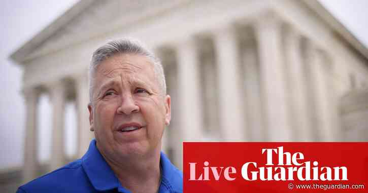 US supreme court rules in favor of high school football coach over on-field prayers – as it happened