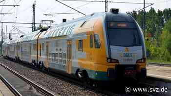 Gleisarbeiten: Zugausfälle zwischen Rehna, Schwerin und Parchim - svz – Schweriner Volkszeitung