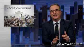 Hear why John Oliver says Democratic leaders 'failed to meet the moment' after Supreme Court verdict