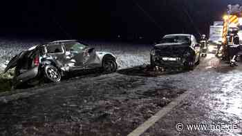Rechenbergstraße vorübergehend vollgesperrt: Schwerer Unfall in Dissen: Person in Auto eingeklemmt - NOZ