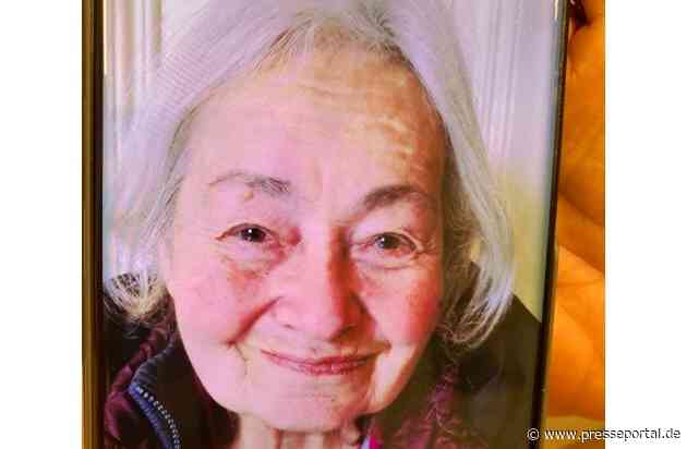 POL-WI-KvD: 79 Jahre alte Frau aus Wiesbaden vermisst