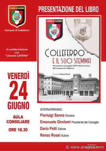 "Colleferro e il suo stemma" venerdì 24 giugno la presentazione del libro in aula consiliare - Anagnia