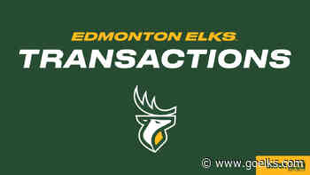 TRANSACTIONS | Elks release five players - Edmonton Elks