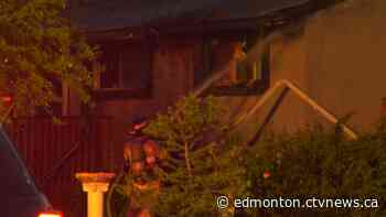 Fire breaks out in home with family inside in west Edmonton: EFRS - CTV News Edmonton