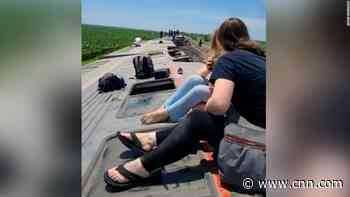 Video shows aftermath of Amtrak train derailment