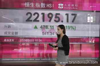 Stocks open slightly lower on Wall Street after winning week - The Brandon Sun