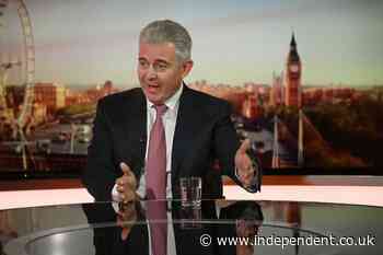 Brandon Lewis criticised for using train driver salaries in strike interview day after Johnson did same thing - The Independent