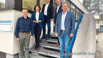 Firmenbesuch in Schramberg - Vertreter der Stadt zu Gast bei Bruker und Günter GmbH - Schwarzwälder Bote