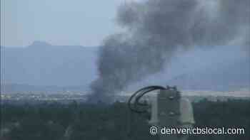 Transformer Fire Sends Smoke Plume Up Over Denver & Littleton