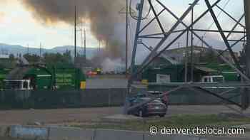 Transformer Fire Sends Smoke Plume Up Over Denver & Littleton