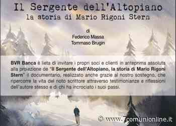 Ad Asiago la prima assoluta del documentario "Il Sergente dell'Altopiano, la storia di Mario Rigoni Stern" - 7 Comuni Online