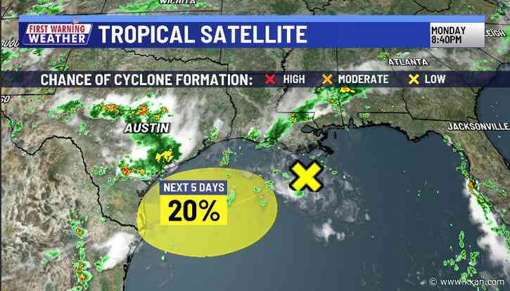 NEW PROJECTIONS: Tropical low could bring more rain later this week